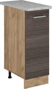 Szafka apteczna szlachetna szarość 30x60x81.6 r-line