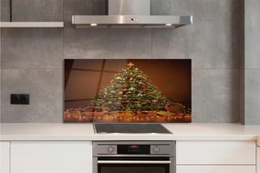 Szkło Ozdobne do Kuchni Choinka w Blasku Świec