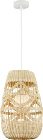 Duża rustykalna biała lampa wisząca - 4X K398 K2-S13