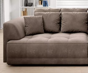 Sofa z elektrycznie wysuwanym siedziskiem Tiga - duża kanapa do pokoju gościnnego