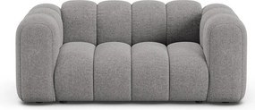 Szara sofa z tkaniny szenilowej 170 cm Lupine – Micadoni