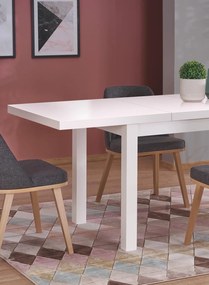 Rozkładany stół do jadalni Tiago 2 w kolorze białym
