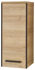 Wisząca szafka łazienkowa w dekorze dębu w naturalnym kolorze 70x30 cm Quickset 395 – Pelipal