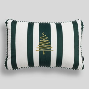 Poszewka na poduszkę Green & White Noel 60x40 cm