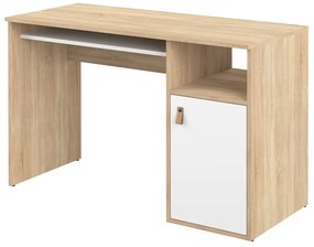 Biurko z blatem w dekorze dębu 50x115 cm Oxford – TemaHome