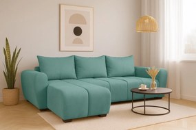 Kompaktowy, rozkładany naroznik Bueno, mięta - Soro 34