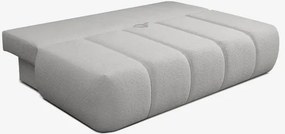 Sofa z Funkcją Spania SARIA Szara Boucle Nowoczesna