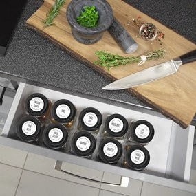 Zestaw pojemników na przyprawy 6 szt. – Orion