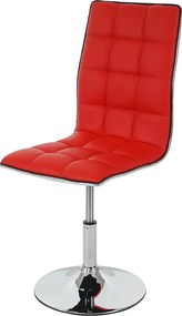 Krzesło do jadalni MCW-C41 (zestaw 6 sztuk),  czerwone