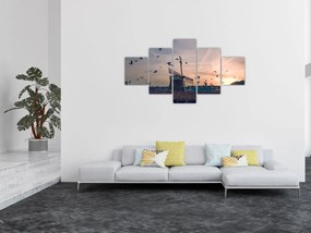 Obraz wiatraka (125x70 cm)