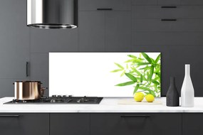 Panel Kuchenny Tekstura Zielonego Liścia