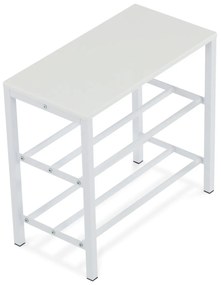 Szafka na buty 83168-42 WT, metal, biała