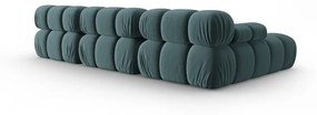 Morska aksamitna sofa 285 cm Bellis – Micadoni Home