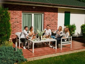 Duży narożnik ogrodowy ALLUMINIO GRANDE