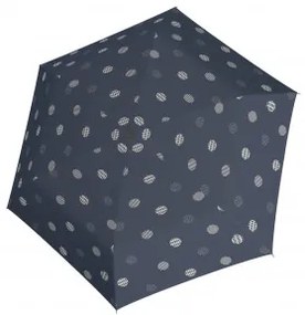Fiber Flex AC Timeless Blue Dots - parasol strzelecki z trzonkiem dla kobiet