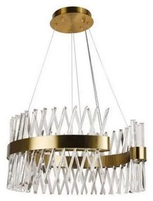 LED regulowany żyrandol na linkach LED/130W/230V 3000-6500K złoty + DO