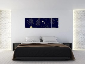 Obraz - Wszechświat (170x50 cm)