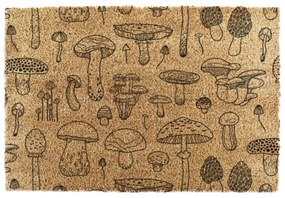 Wycieraczka z włókna kokosowego 40x60 cm Mushrooms – Artsy Doormats