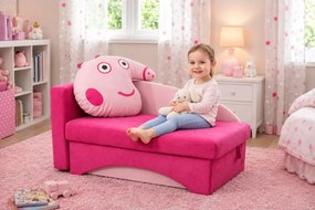 Dziecięcy tapczanik rozkładany Tina Świnka Peppa