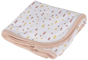 Biały bawełniany koc dziecięcy 75x75 cm Forest – Bébé Douceur