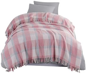 Różowa narzuta 150x200 cm Warm Soft – Mijolnir