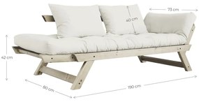 Sofa Karup Design Bebop Natural Clear/Bordeaux