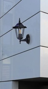 Czarny zewnętrzny kinkiet klasyczny - S331 B5-T12