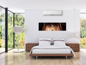 Obraz - Pokaz świateł na torach (170x50 cm)