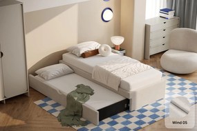Łóżko Toni Simple z szufladą