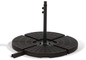Czarna podstawka na parasol ogrodowy Bonami Essentials, ø 100 cm