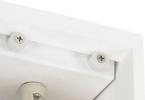 Nowoczesna lampa ścienna biała - Kay Novo