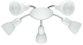 Eglo 75305 - LED oprawa punktowa DAKAR 5xE14/3,5W/230V biała