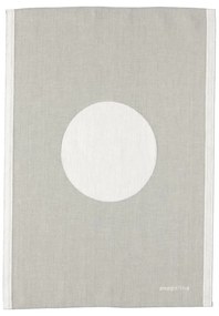 Ścierka z mieszanki lnu 46x66 cm Vera Warm Grey – Pappelina