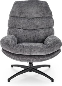 Fotel do salonu z podnóżkiem i funkcją kołyski Dario Halmar