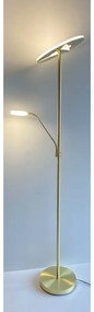 Lampa stojąca LED ze ściemniaczem w kolorze złota (wysokość 180 cm) Dent – Fischer &amp; Honsel