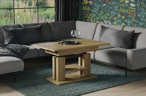 Ława rozkładana podnoszona ISO 110(170)x65 dąb natura ENDO