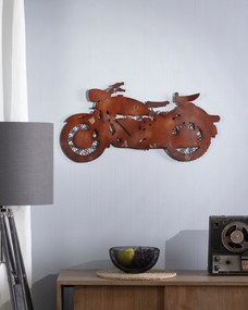 Dekoracja ścienna Rusty Motorbike