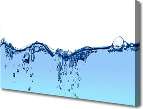 Obraz canvas Abstrakcyjna Głębia Błękitu