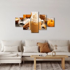 Obraz - Dyniowa latte (125x70 cm)