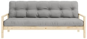 Szara rozkładana sofa 205 cm Knob – Karup Design
