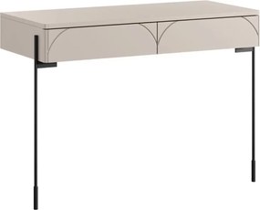 Toaletka Sonatia 100 cm z dwoma szufladami - kaszmir