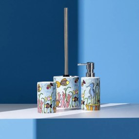 Wenko Ceramiczny dozownik mydła Rollin'Art Ocean Life 360 ml