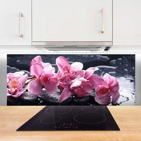 Panel Kuchenny Różowa Orchidea W Detalu