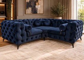 Narożnik Moet 202x202 glamour pikowany Chesterfield personalizowany