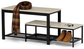 Zestaw 2 szt. na buty, dąb Sonoma