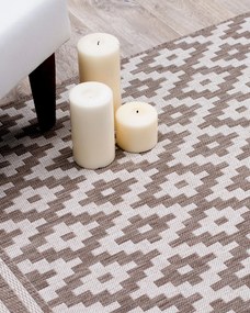 Dywan Modern Rhombs mink/beige 160x230cm