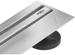 Mexen Flat 360° Slim odpływ liniowy obrotowy 50 cm, inox - 1041050