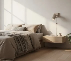 Kinkiet na wyciągniku taupe  D7-L71