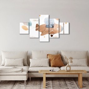 Obraz - Akwarela słoń w samolocie (125x70 cm)