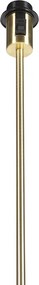 Lampa stojąca vintage regulowana złota - Parte